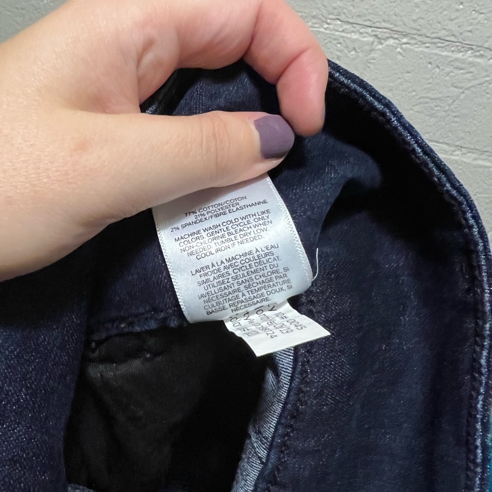 Express High Rise Denim Legging - Picture 8 of 9